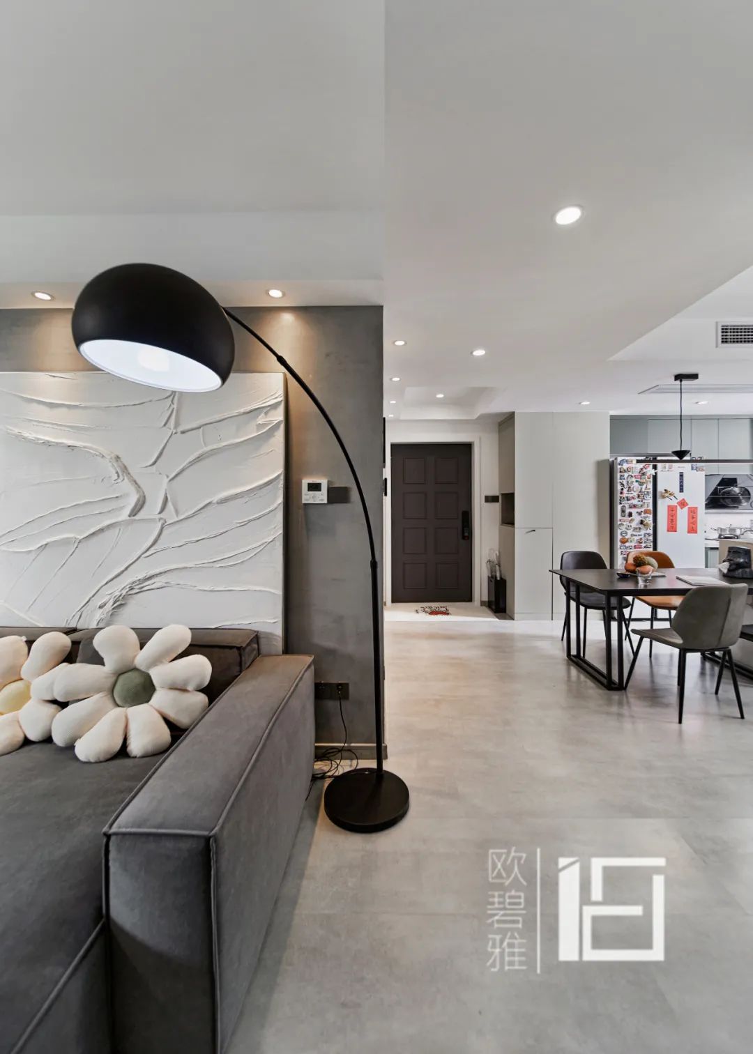 现代简约风 98 平米二居室改造丨胡晓威-30