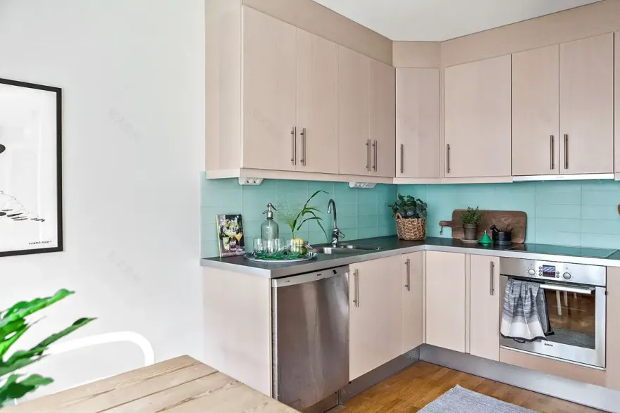 瑞典南部港口公寓,蓝调海洋风-6