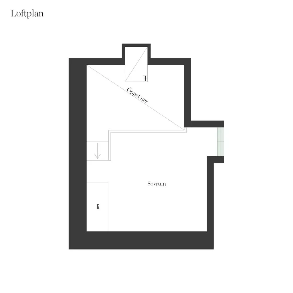 斯德哥尔摩 26 平米复式公寓——小空间大梦想-2