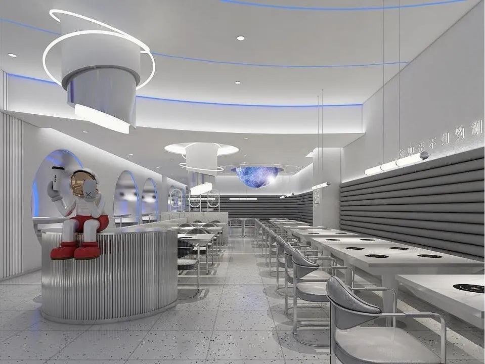 呷哺呷哺深圳卓悦汇科技火锅餐厅设计丨中国深圳-5