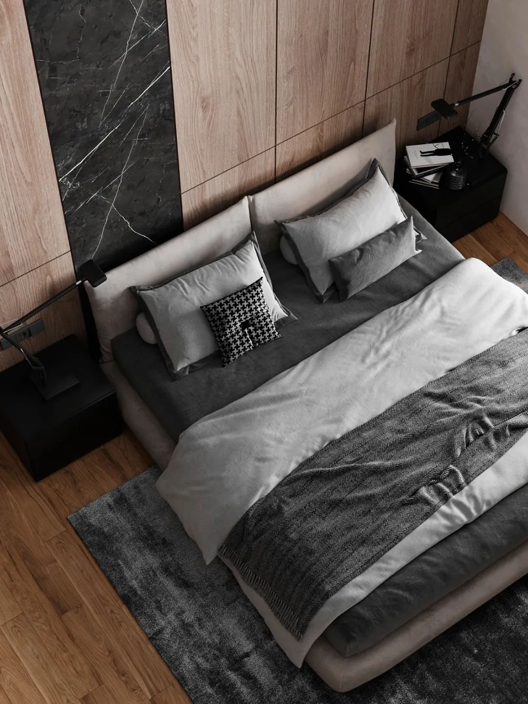 木灰色简约公寓丨Marina Bessmertnaya-26