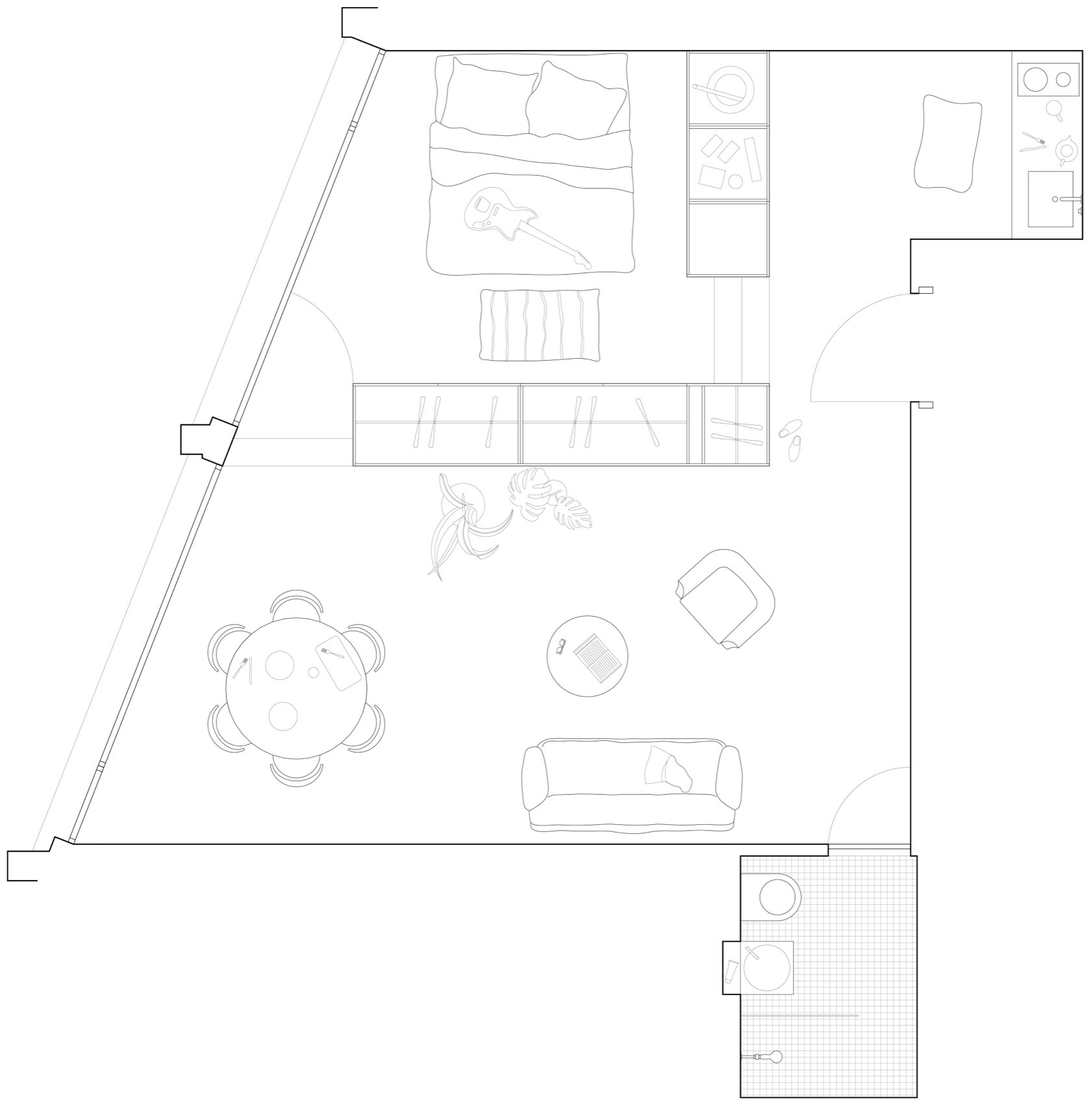 Studiolo 公寓翻新丨西班牙马德里丨HANGHAR-52