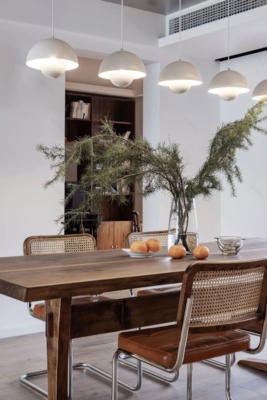 水泥漆+原木,感受极简的温度 | 吾索设计-25