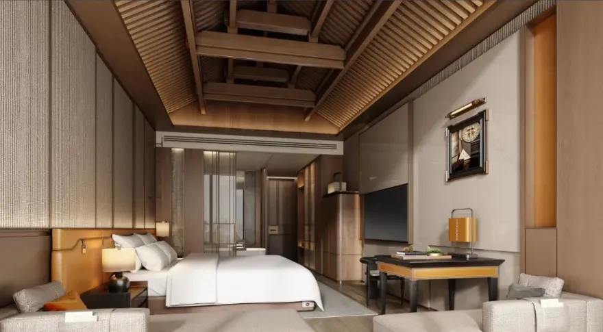 湖南道县禧玥私人花园酒店丨中国湖南丨HD弘大國際設計(深圳)有限公司-49