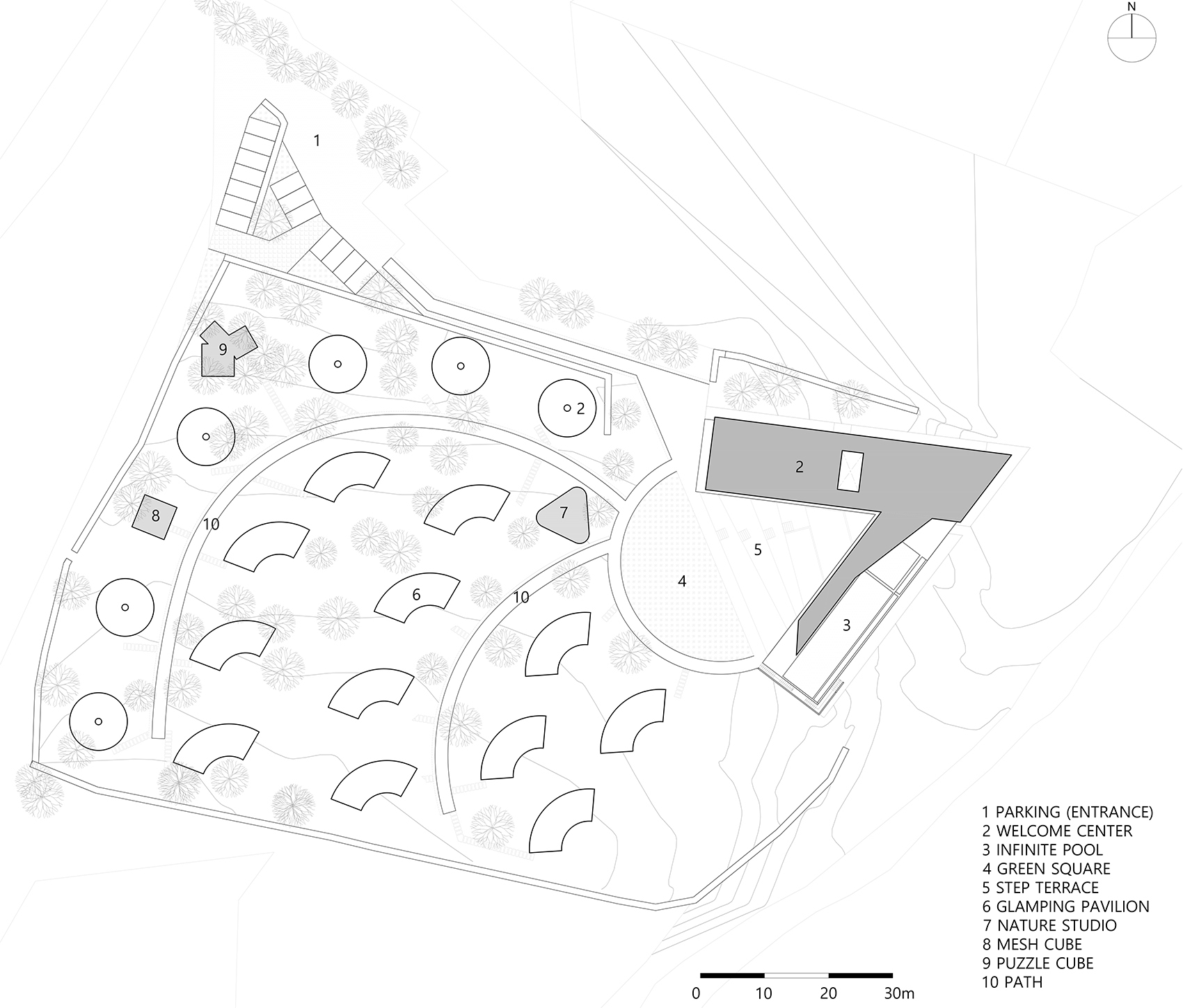 Glamtree度假村，韩国 / ArchiWorkshop-49