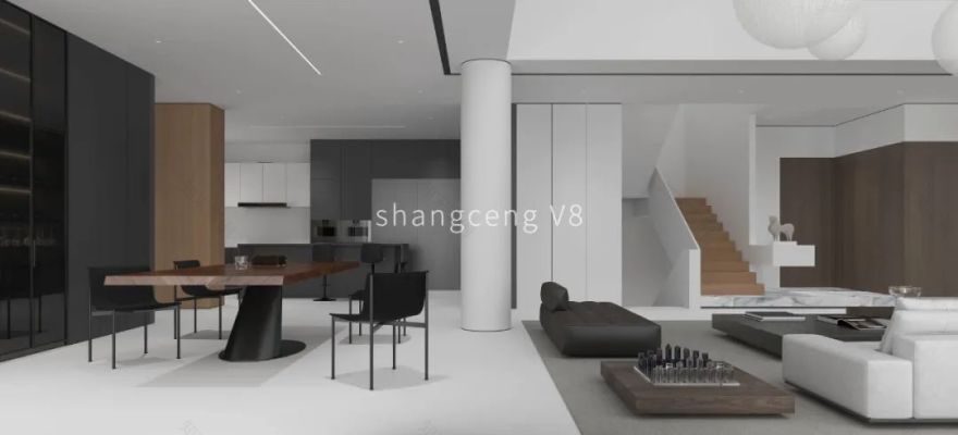 800㎡至简之美别墅 | 在空间本质中寻觅自我-10