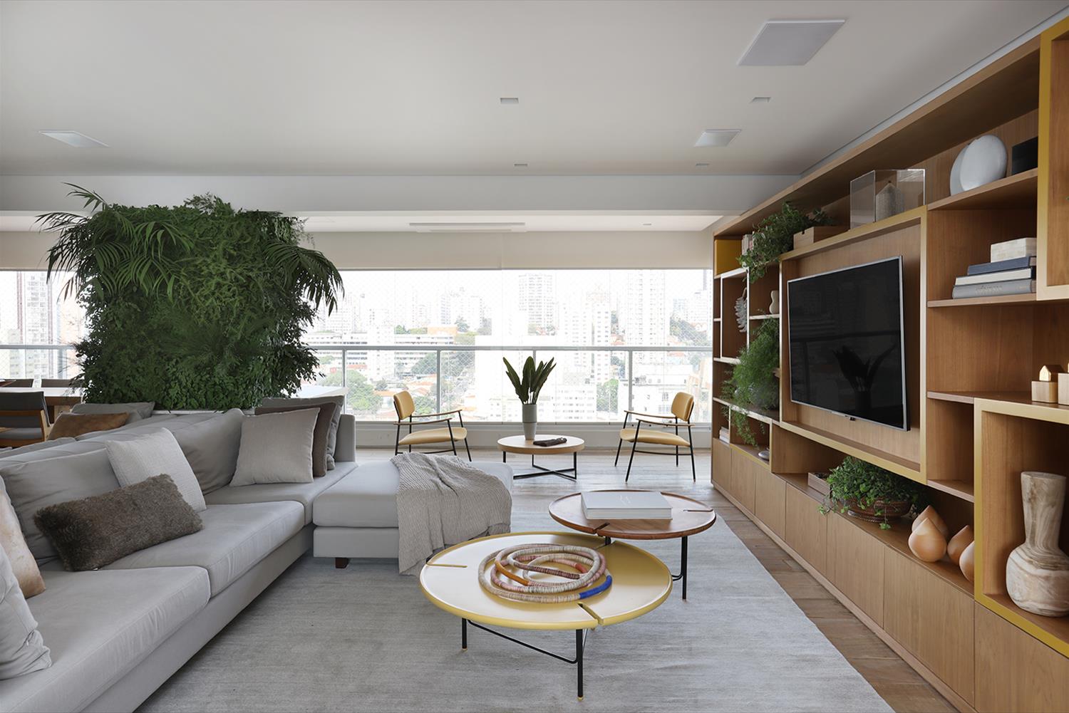 巴西 SP 住宅项目 | 木质核心设计,打造温馨家庭空间-4