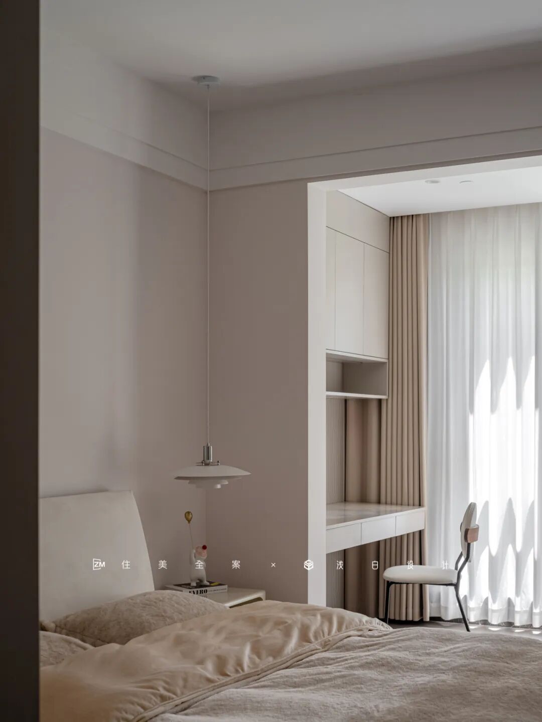 将185㎡精装房雕琢成现代意式质感居所丨住美全案&浅白设计-69