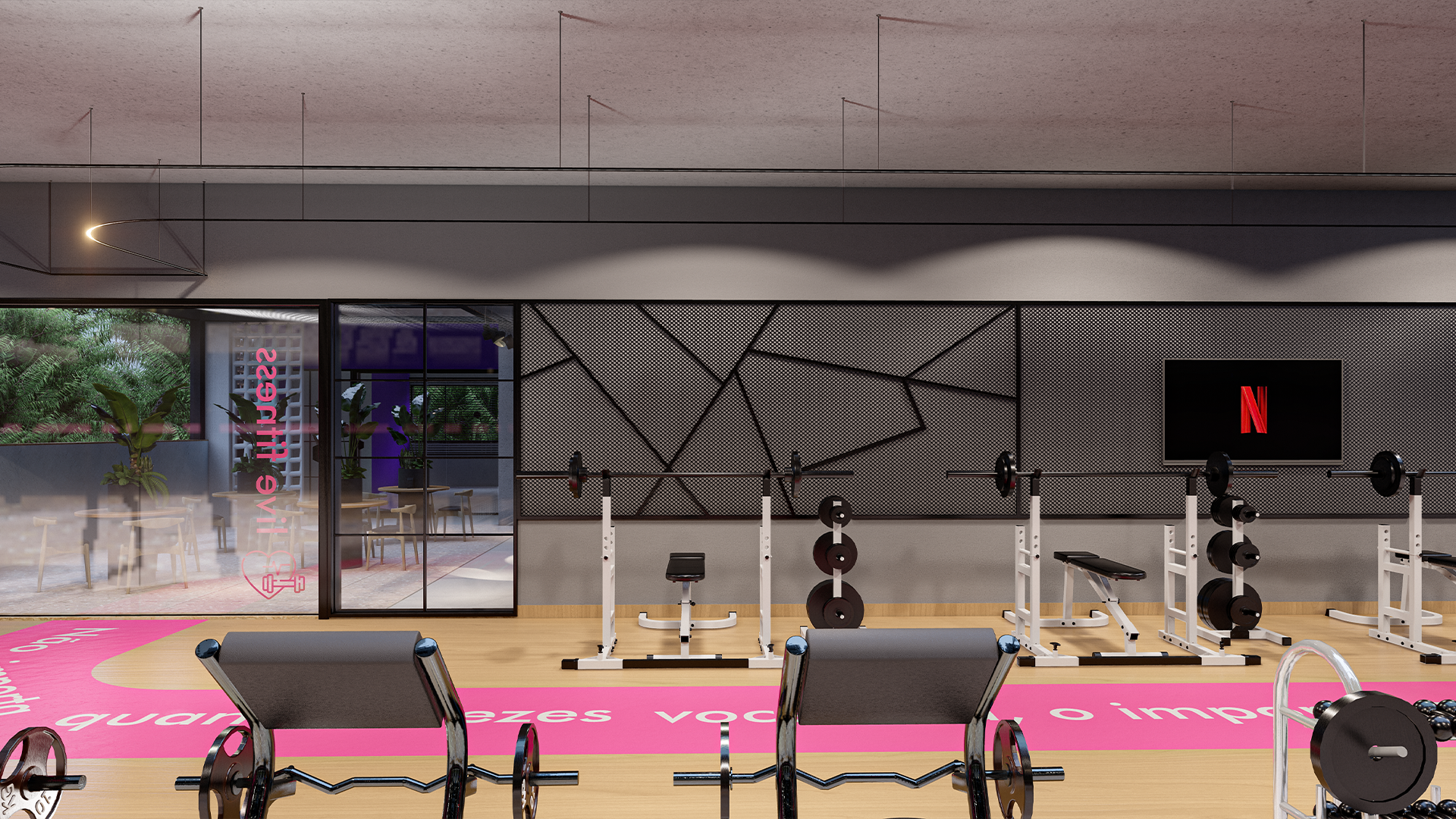 Áreas comuns - Projeto de Interiores - LIVE RESIDENCIAL-2