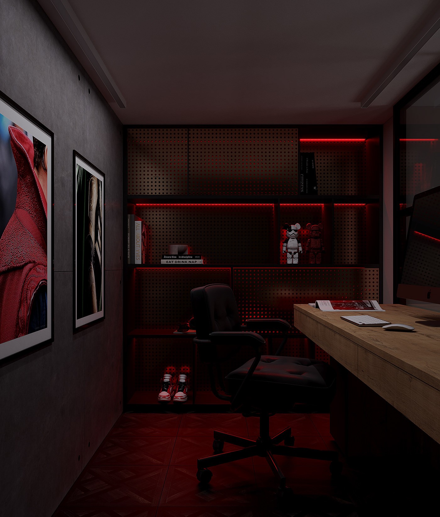 102平 复式住宅设计 细节丰富！-21