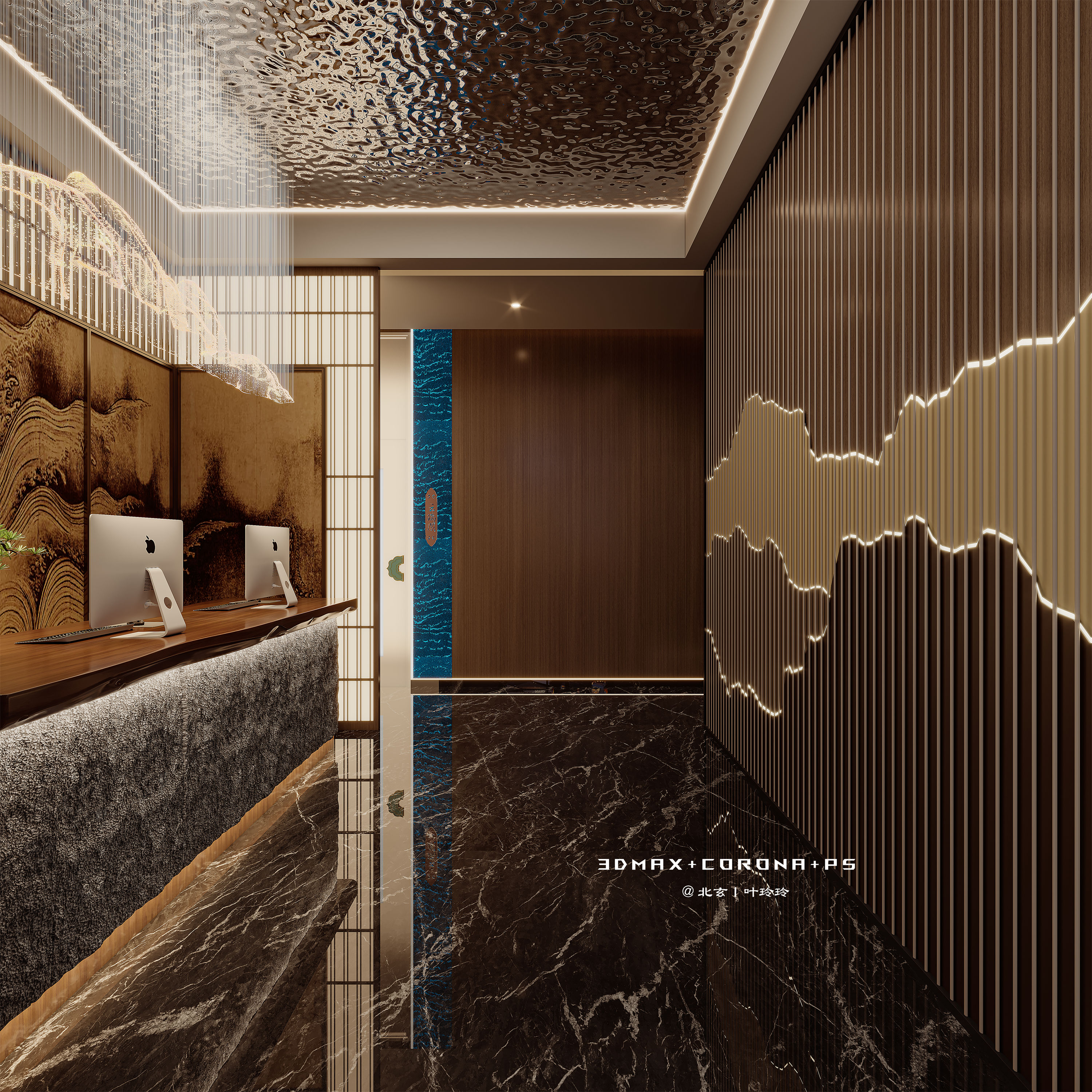 spa会所 足浴店演绎雅韵东方美学休闲空间-5