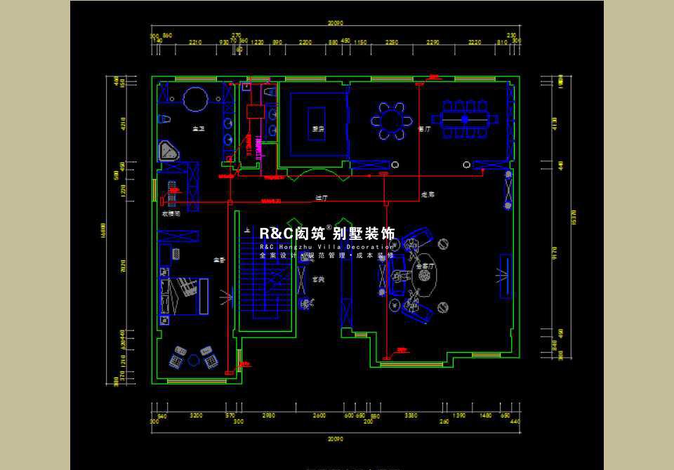 
鄂尔多斯自建别墅-拉菲城堡 -47