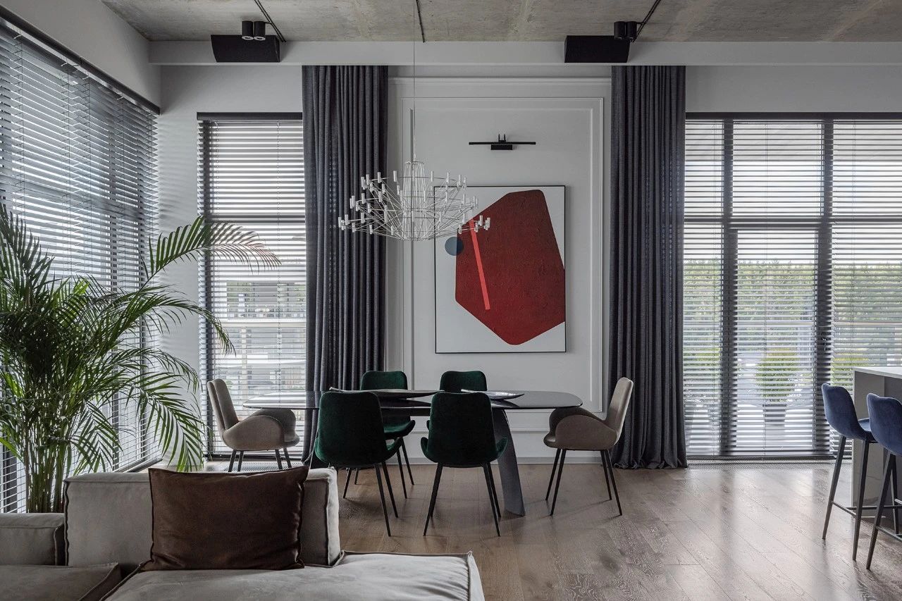 单色顶层公寓丨Insight Studio-0