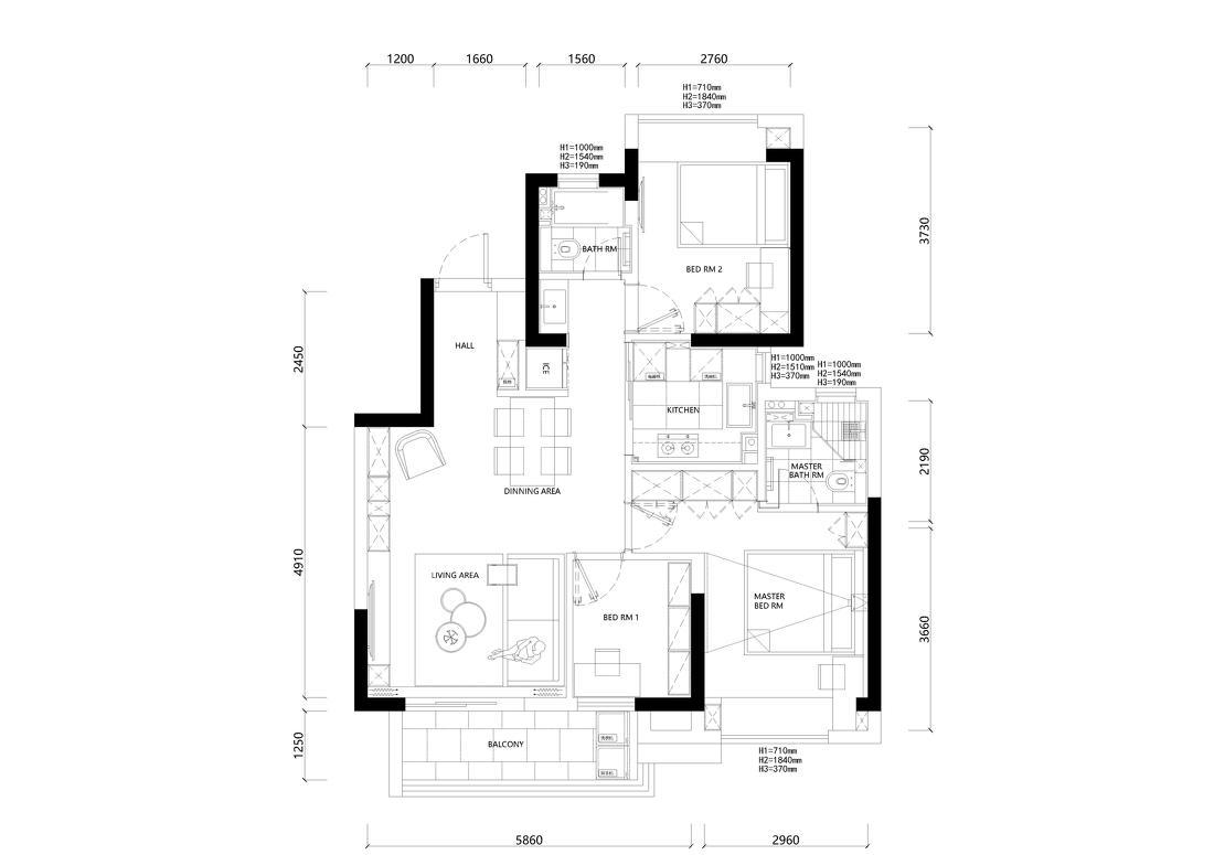 "两口之家的幸福居室设计"-2