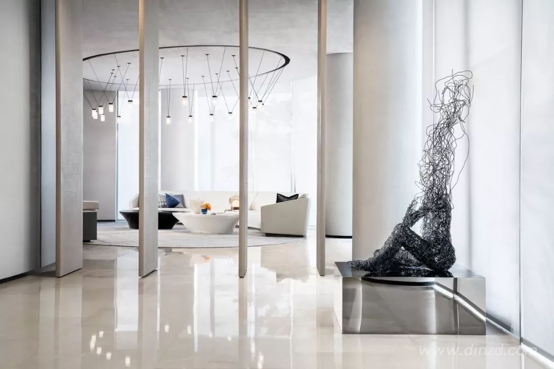 上海陆家嘴金融中心奢华样板房设计-83