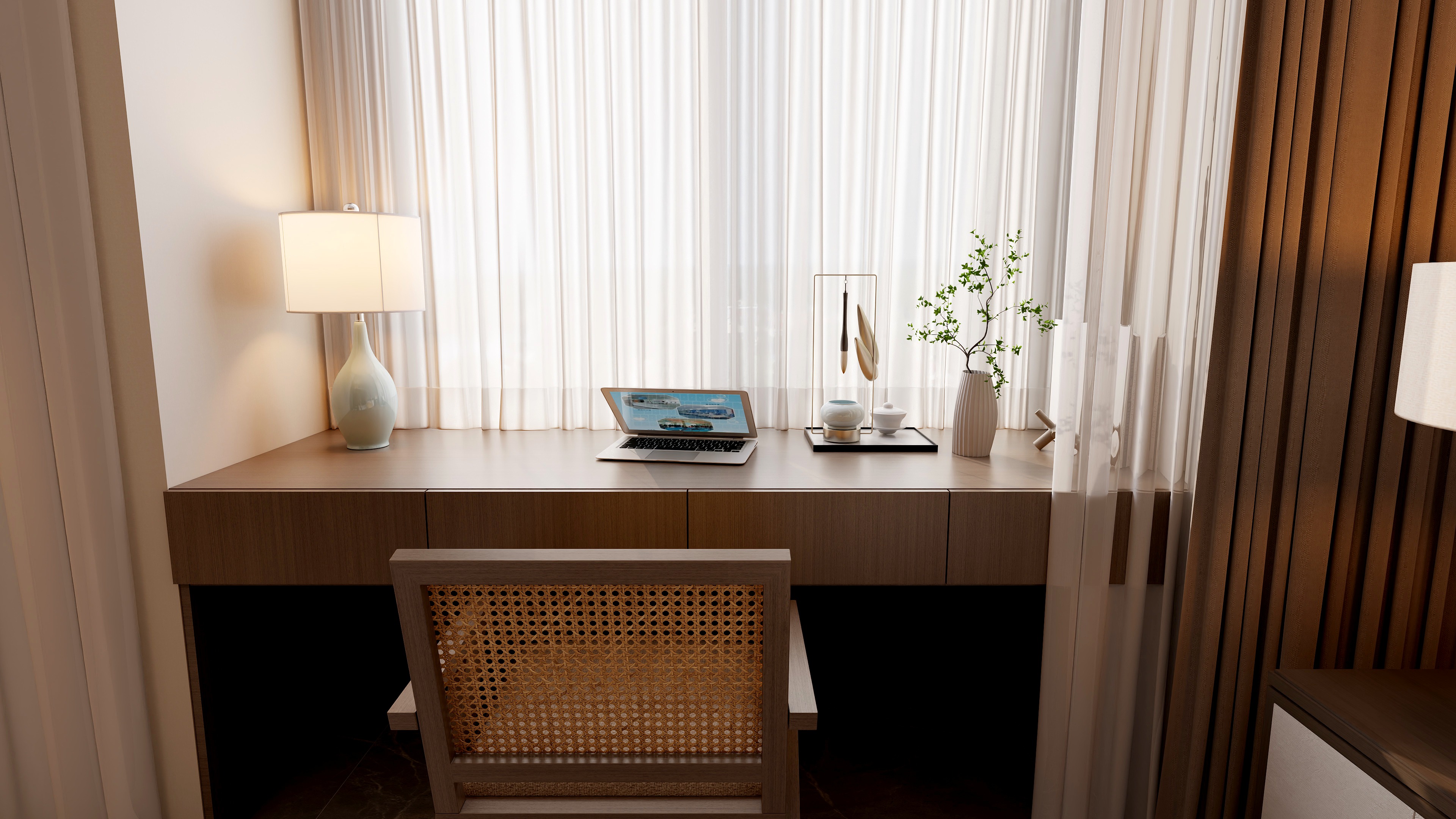 忆江南度假区新中式85㎡2室-10