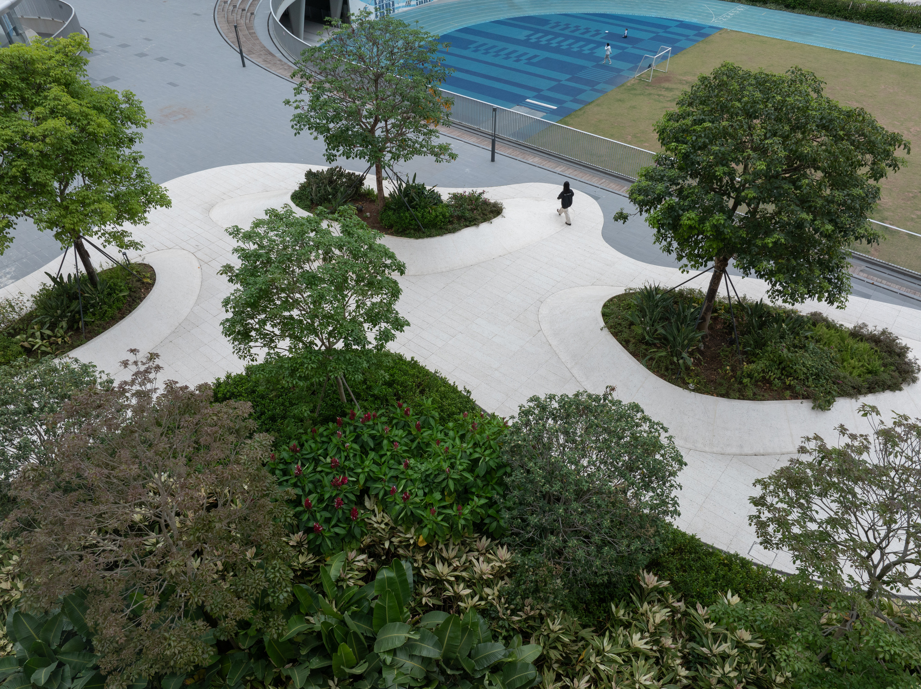 红岭教育集团 华富实验学校丨中国深圳丨大小景观,深圳市建筑设计研究总院有限公司,广州天泓-43