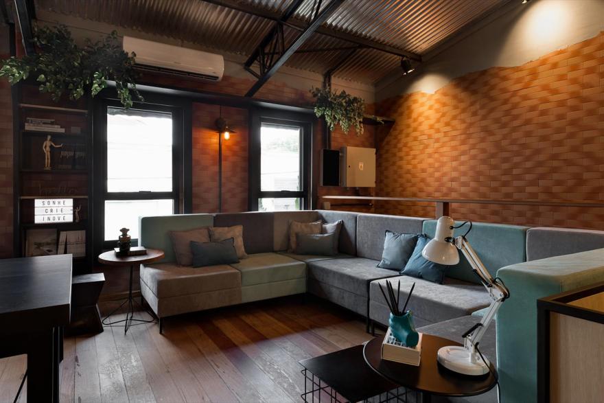 一家法布里卡工作酒吧-12