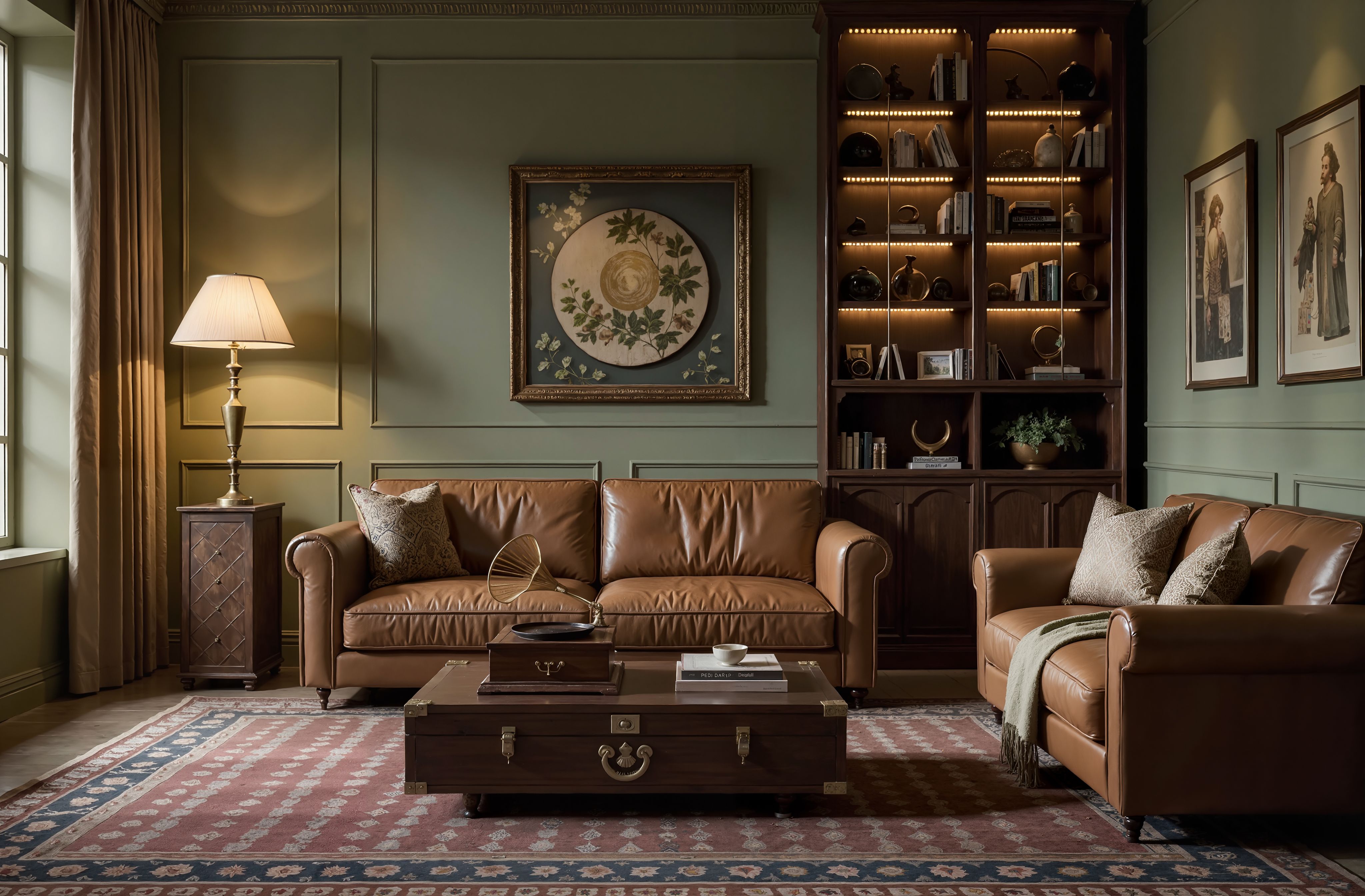 砸碎极简！在墨绿丝绒里藏了一颗复古核弹-6