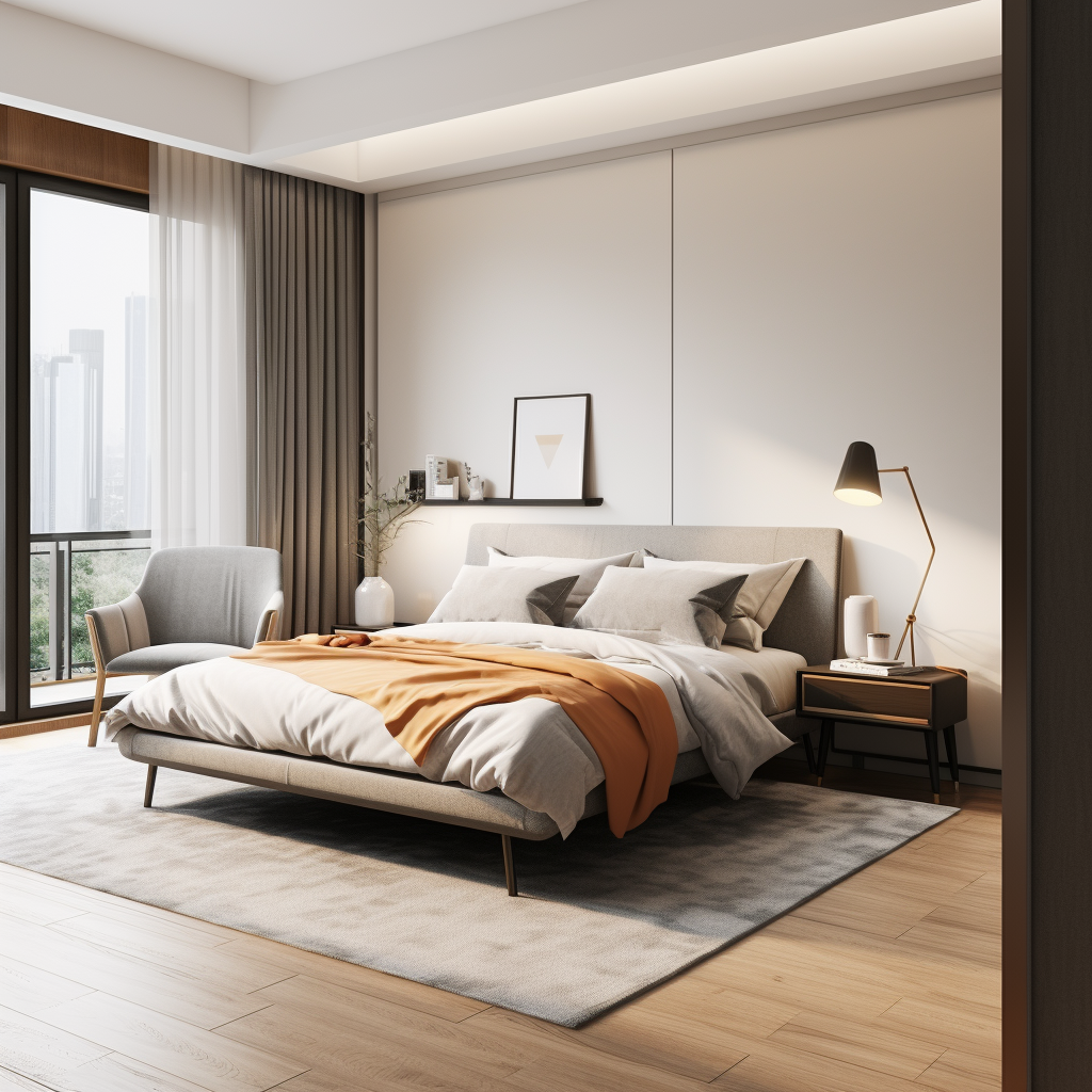 阳光洒进卧室-15