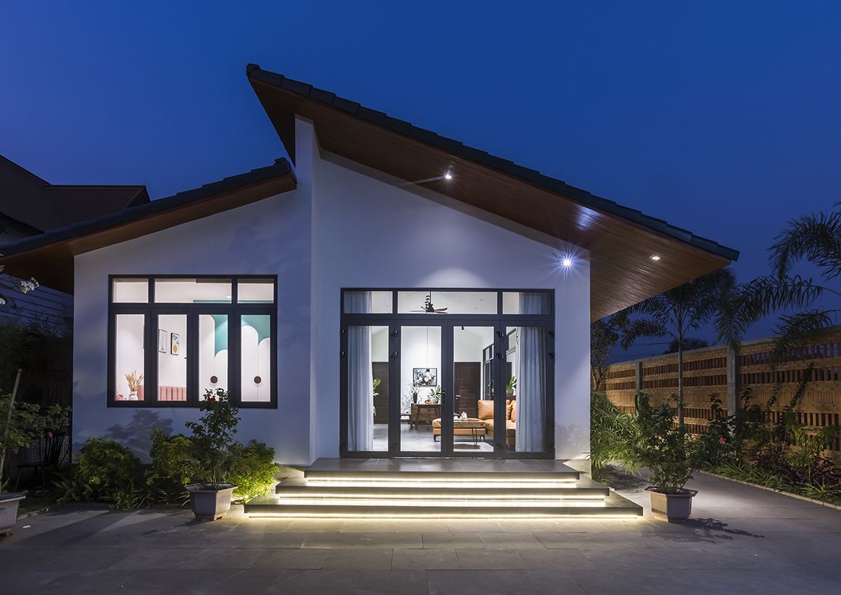 LA House – Ngôi nhà vườn hướng nội với khoảng sân và cây xanh quanh nhà | MK Design and Build-51