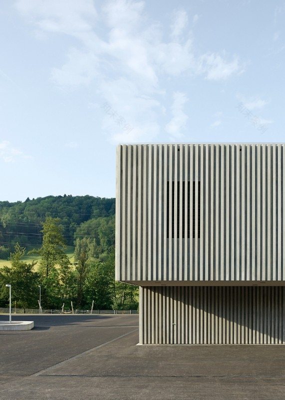 瑞士奥尔马林根体育场馆-7