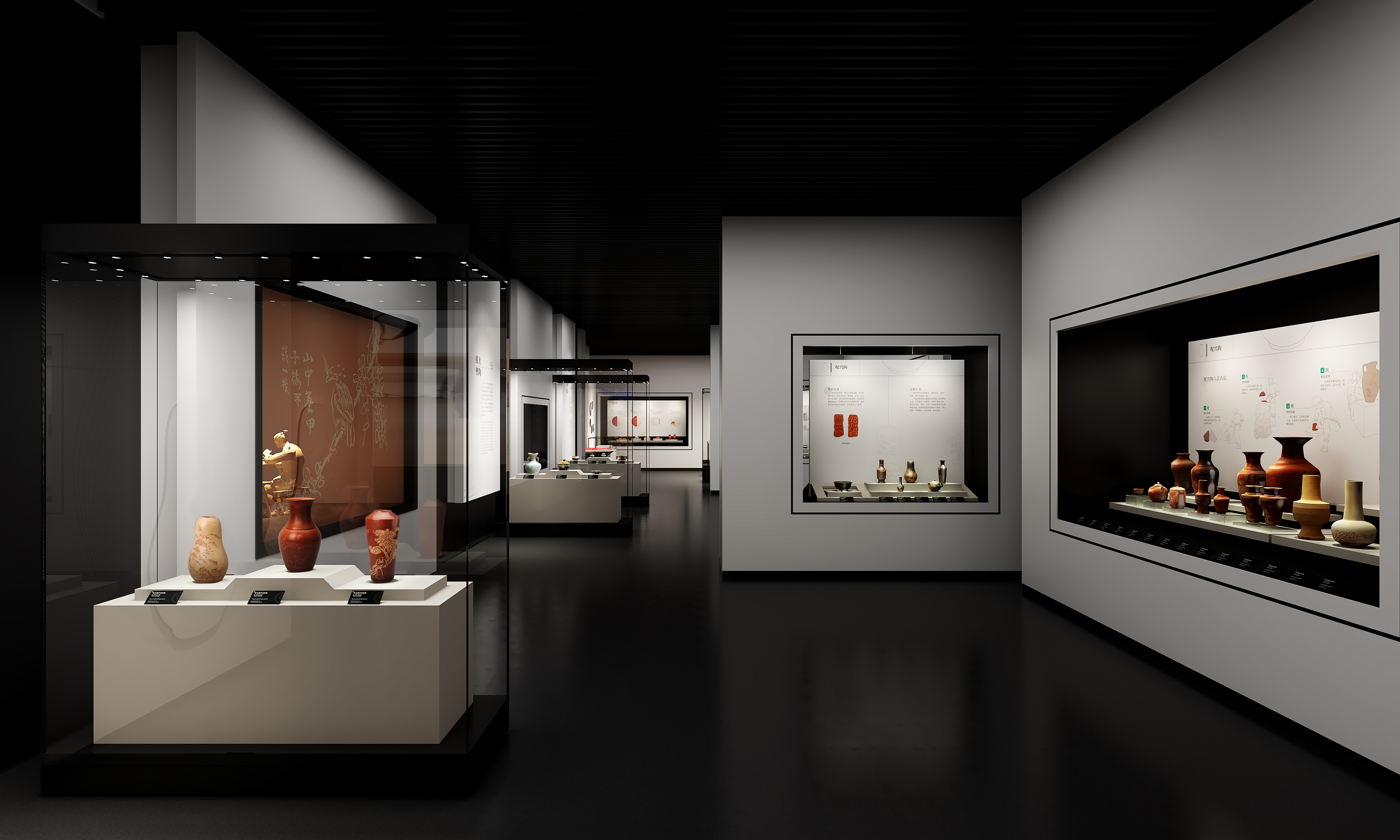 广西壮族自治区博物馆瓷器陈列展厅设计丨中国广西-41