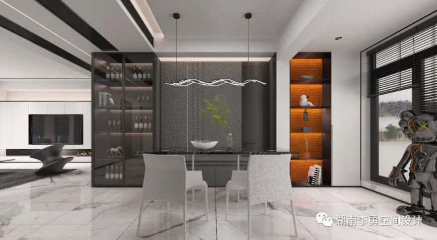 湖南吉首 130㎡简约住宅设计,打造舒适生活空间-11
