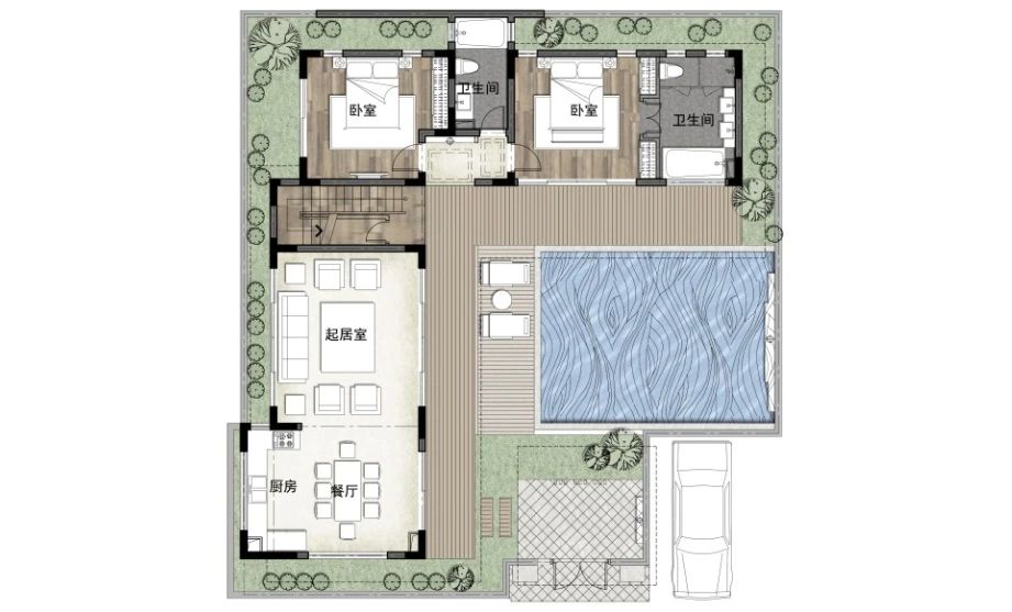   AAI国际建筑丨融创 海口 观澜湖公园壹号一期 建筑设计 丨中国海南-43