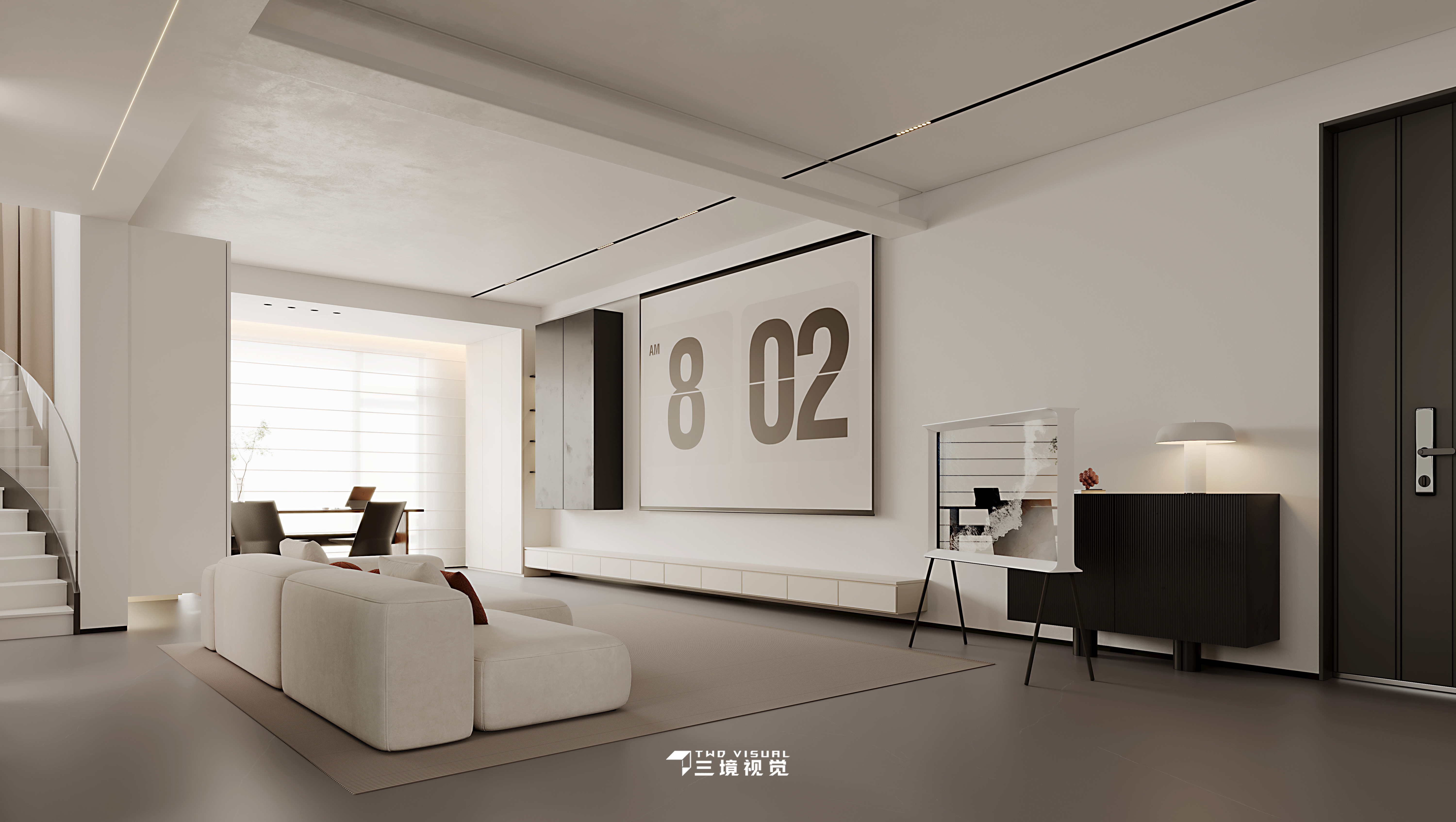 住宅-现代复式私宅-3