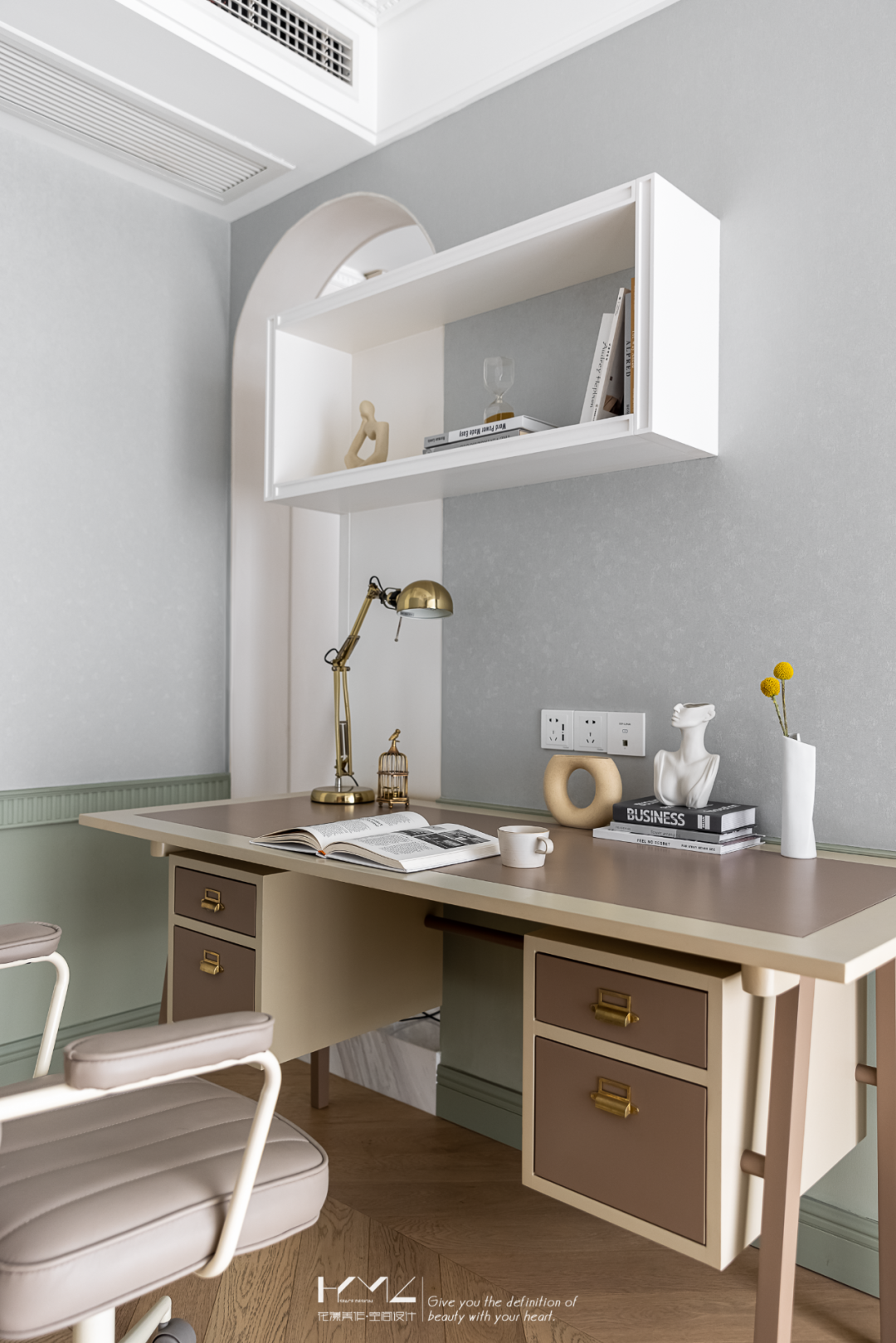 花漾美作 · 左岸 · 浪漫法式风格装修设计丨中国南京丨花漾美作·空间设计-47