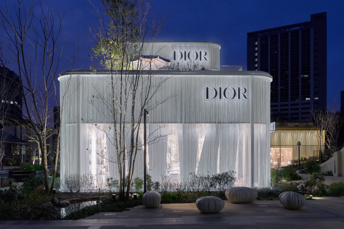 Dior 东京旗舰店丨日本东京丨隈研吾-38