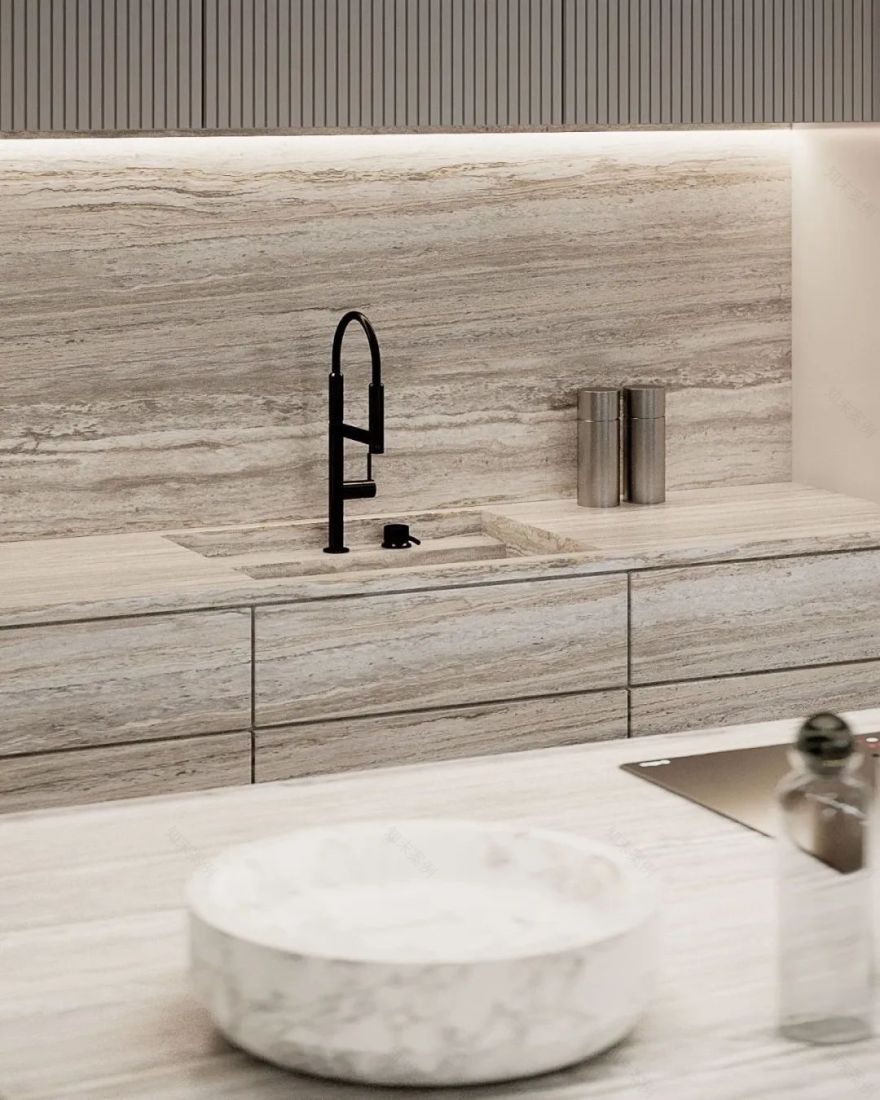 735㎡现代极简别墅设计丨LeQB Architects-38