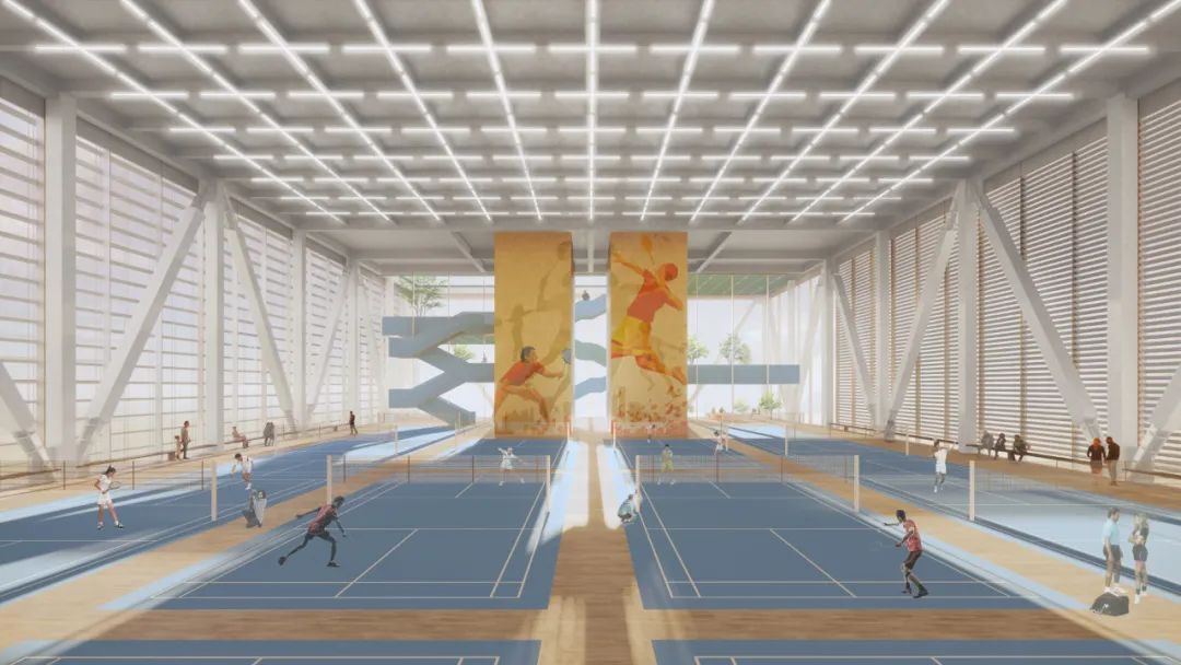 坂田街道室内体育馆建设工程丨中国深圳丨深圳市库博建筑设计事务所有限公司(立方设计)-52