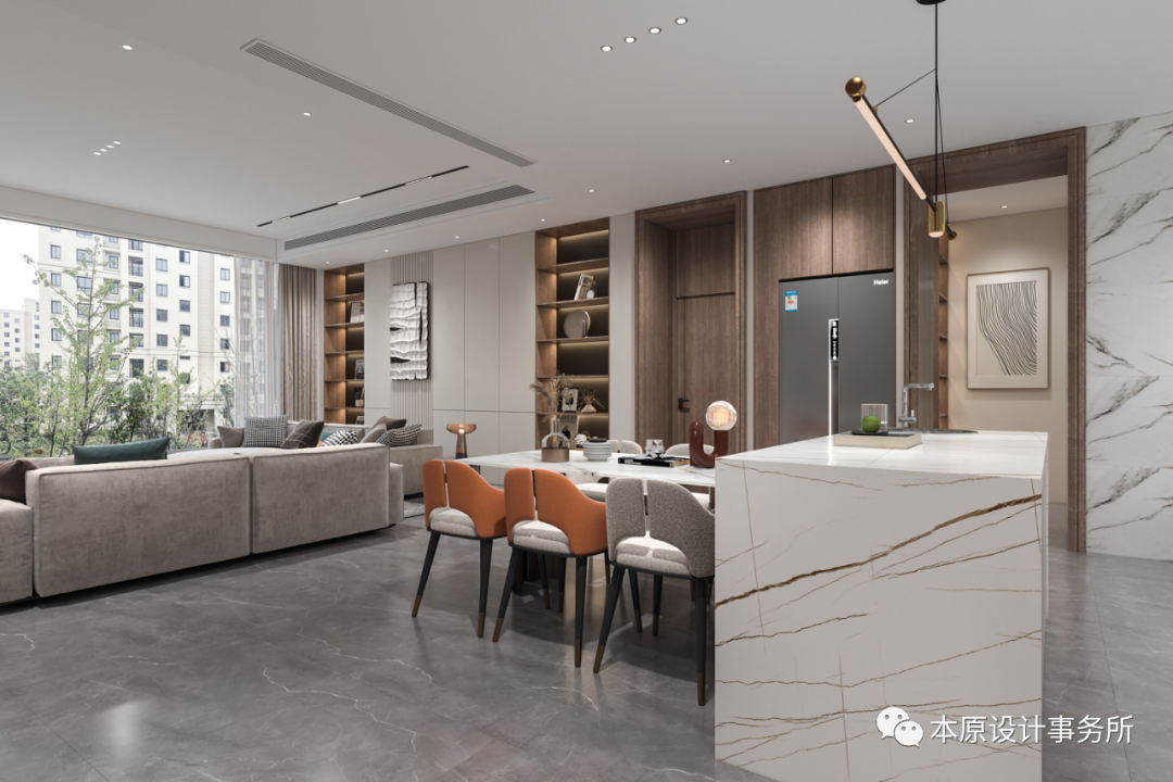 海信君颂自然简约之家丨本原设计事务所-11