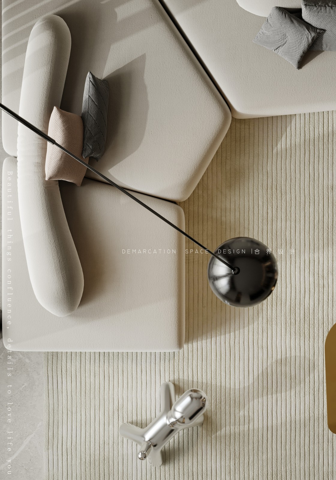 《焦糖拿铁》230㎡大平层私宅设计丨中国杭州丨合界设计-8