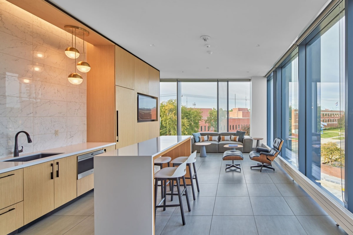 Kettering University 学习共享空间丨美国弗林特丨Stantec-14