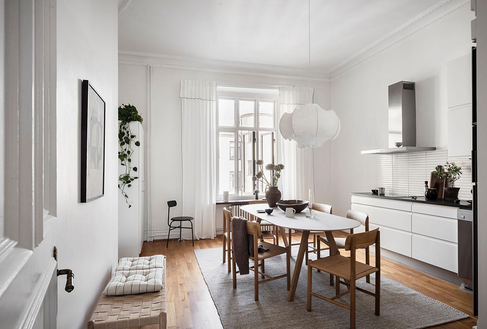 哥德堡优雅公寓，极简设计突显百年建筑之美-22