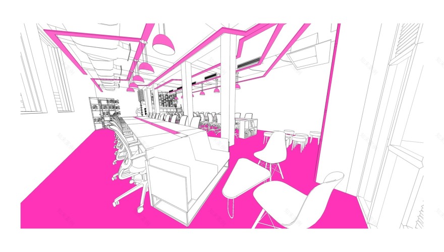 印度最大约会应用公司创意办公室设计-73