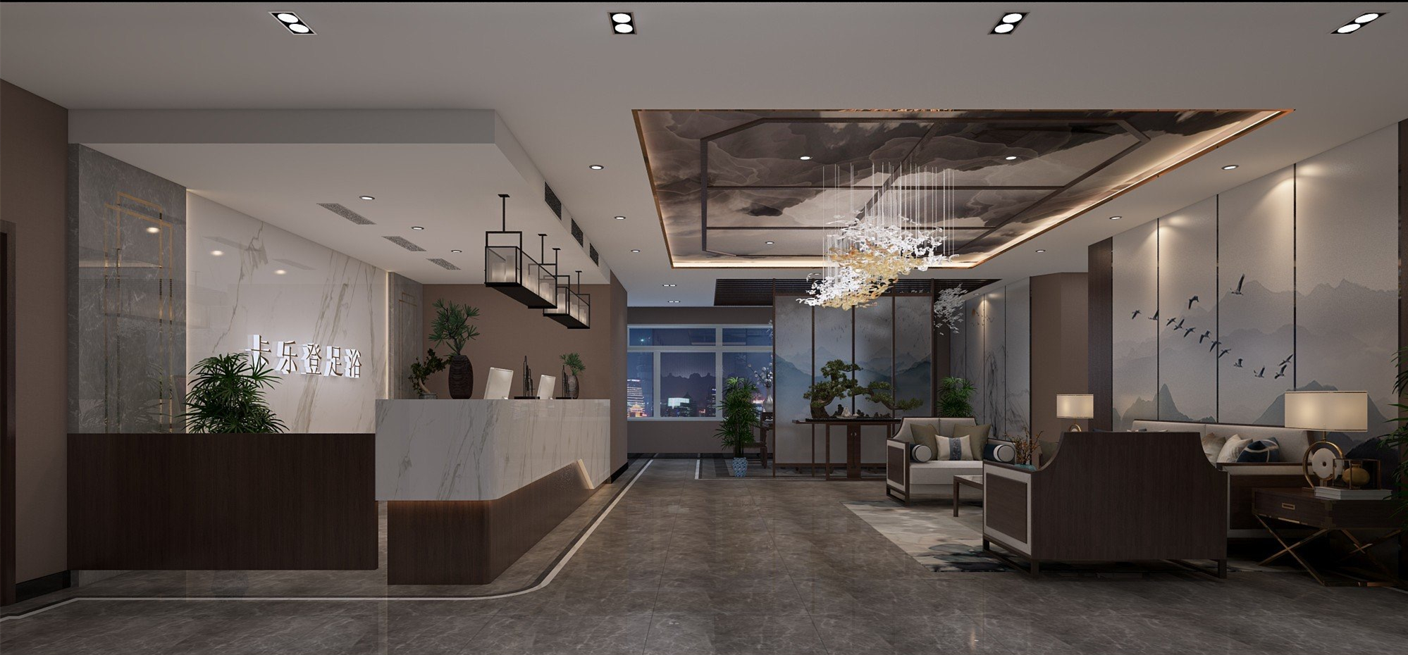 足浴店设计，打造一个轻松解压的环境！-1