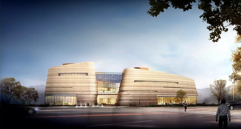 吕梁市展示馆 | 三山环抱,三川环绕的立体城市画卷-10