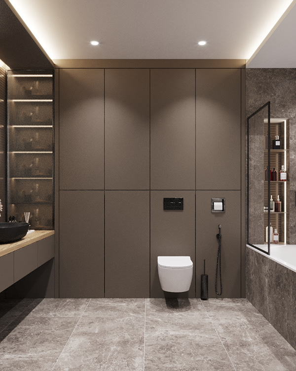 萨马拉市中心120平三口之家公寓设计丨俄罗斯萨马拉丨维多利亚·叶罗希娜-11