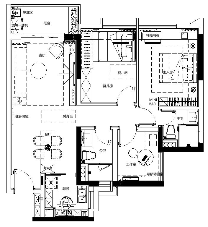 OESD丨从化珠江壹城·锦苑样板间：一生美好之城-102