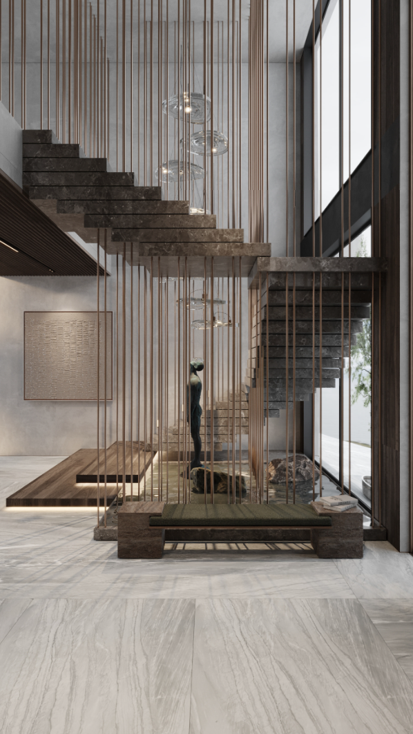 320㎡ 现代风大别墅-3