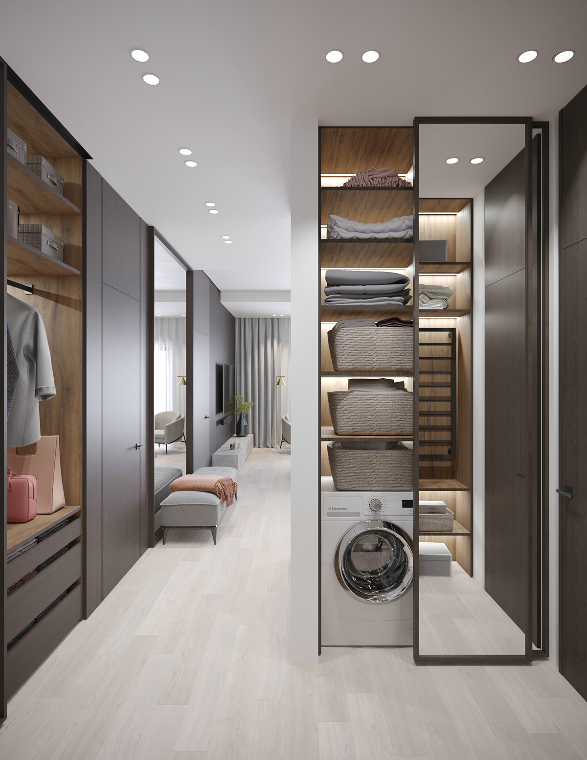 现代简约风,质感和舒适并存的生活空间!-12