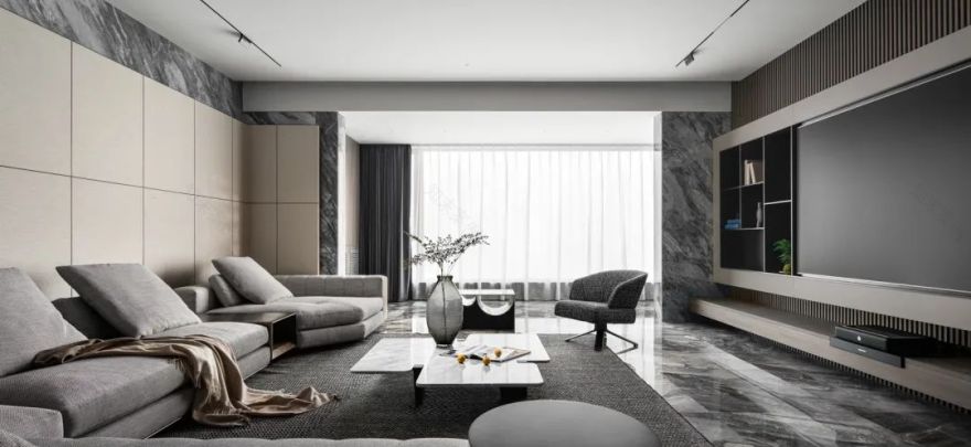 美颂上镜·江景书香,自然温馨之居丨Masion space design-29