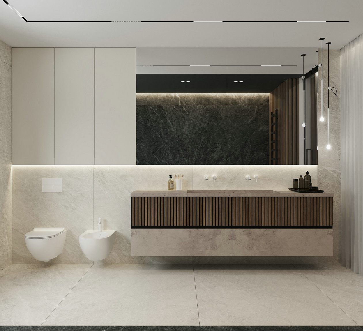 高级黑色系公寓设计-16