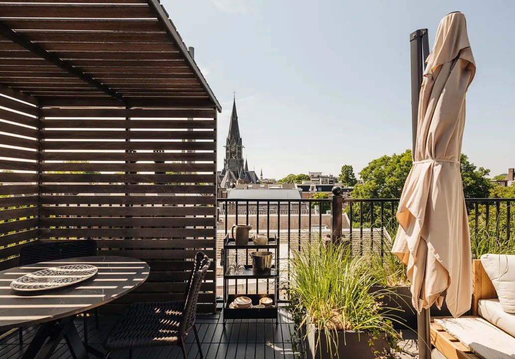 阿姆斯特丹运河公寓的自然极简设计-38