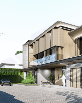 H&H House - Facelift "Two House with One Facade"