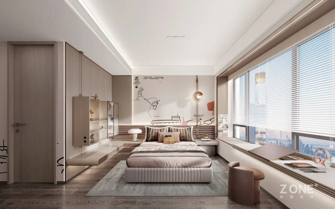 广州中海·麓府样板房丨中国广州丨柘壹设计Z ONE（软装,硬装）,宝贤华瀚建筑工程设计有限公司（建筑）-64